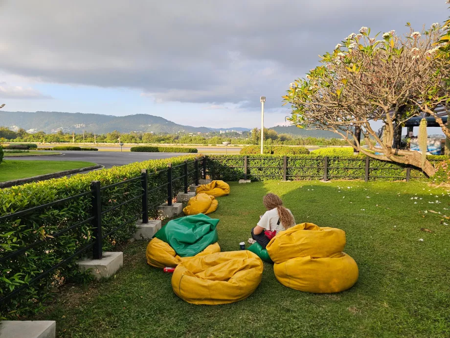 Poilsio zona, tranzito zona, tarptautinė dalis