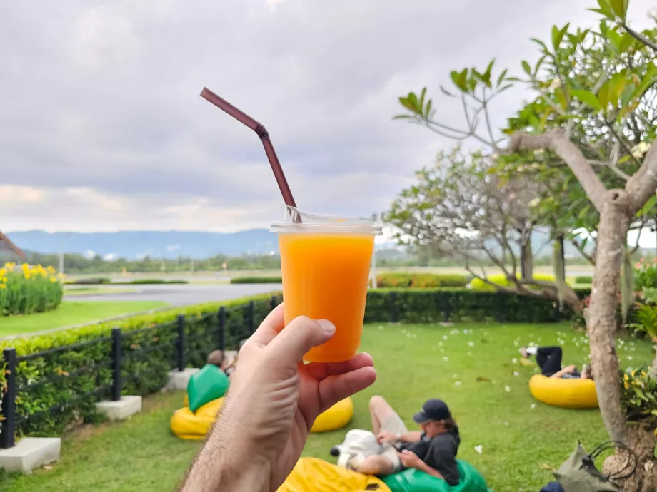 Paskutinis šviežias prieš išvykstant iš Tailando