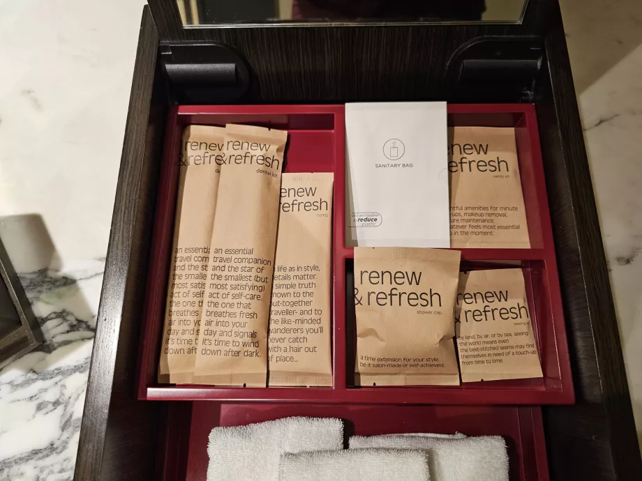 Patogumų rinkinys vonios kambaryje