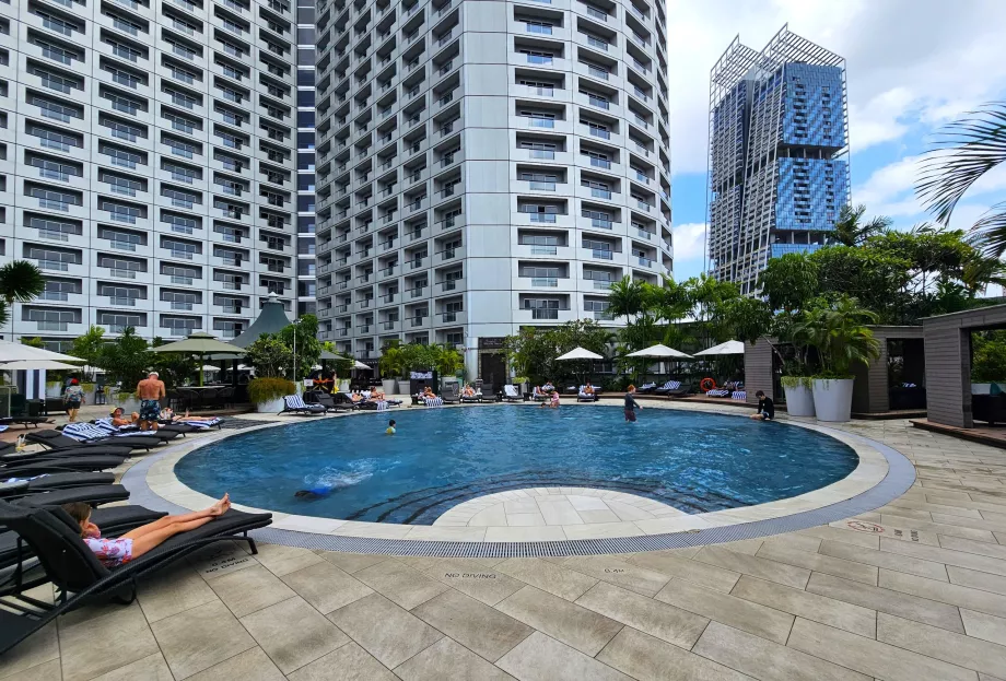 Viešbučio baseinas