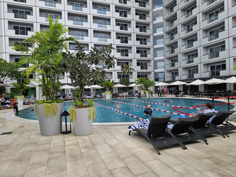 Viešbučio baseinas