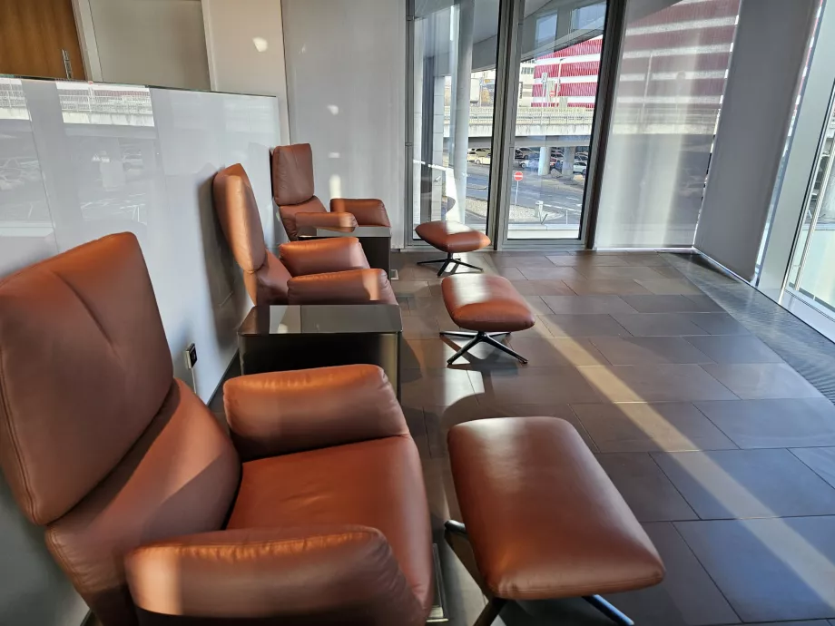 Lounge aplinka - patogios sėdynės