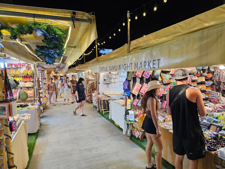 Centrinis Samui naktinis turgus