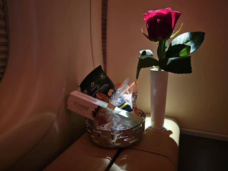 Užkandis skrydžio viduryje