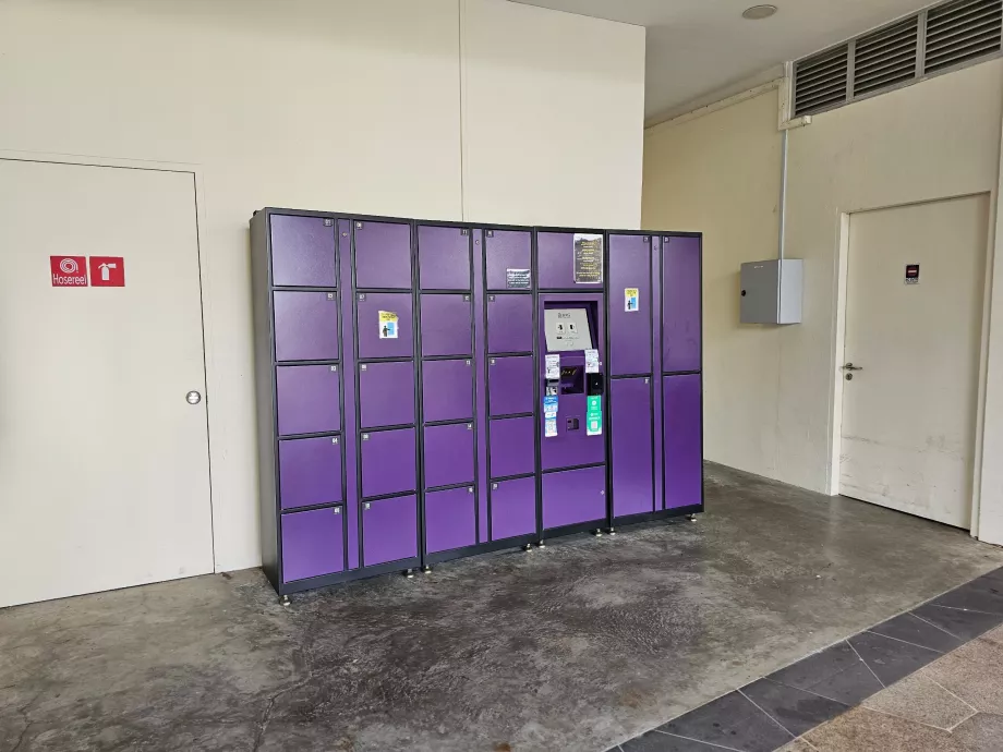 Bagažo saugykla prie pagrindinio įėjimo