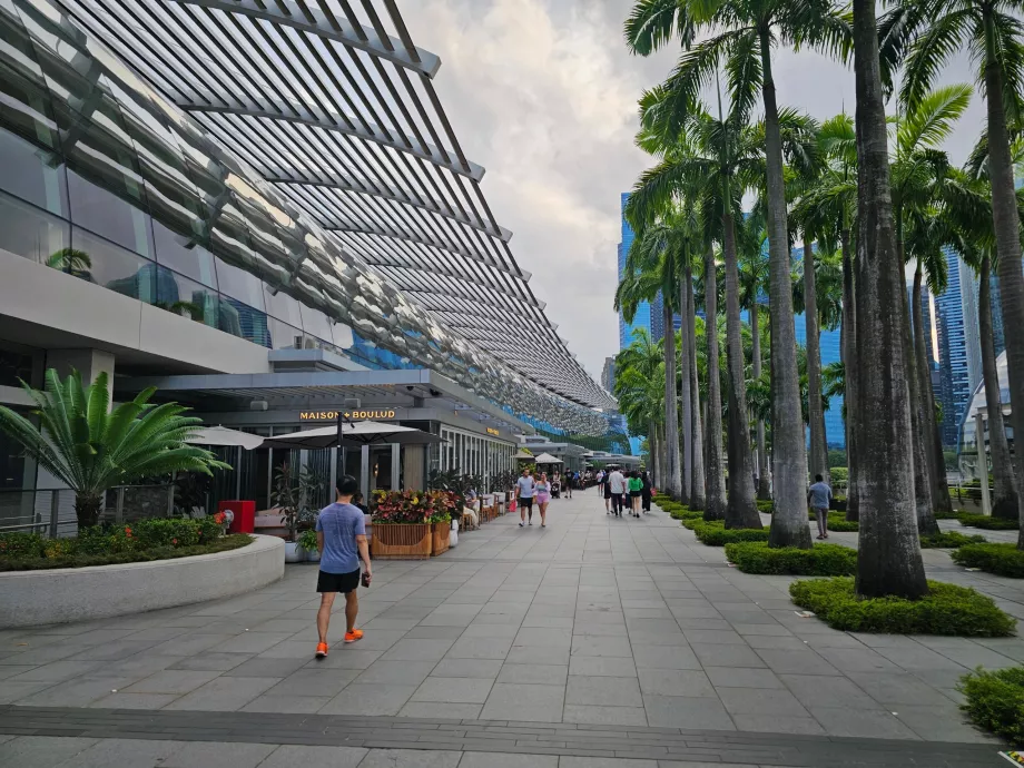 Promenada priešais MBS