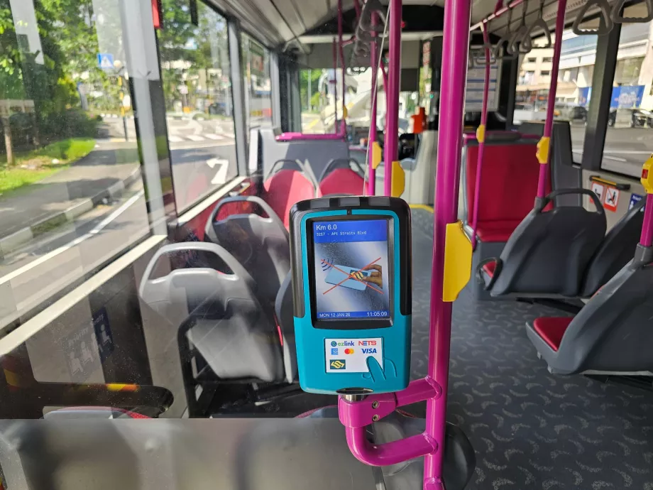 Mokėjimas kortele autobuse
