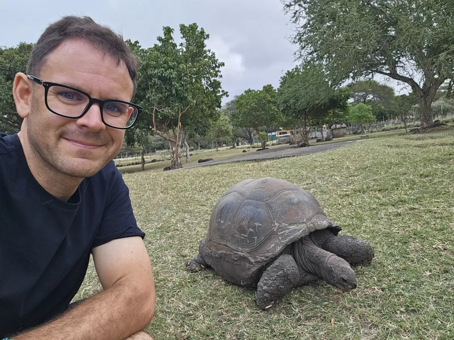 Vėžliai Casela zoologijos sode