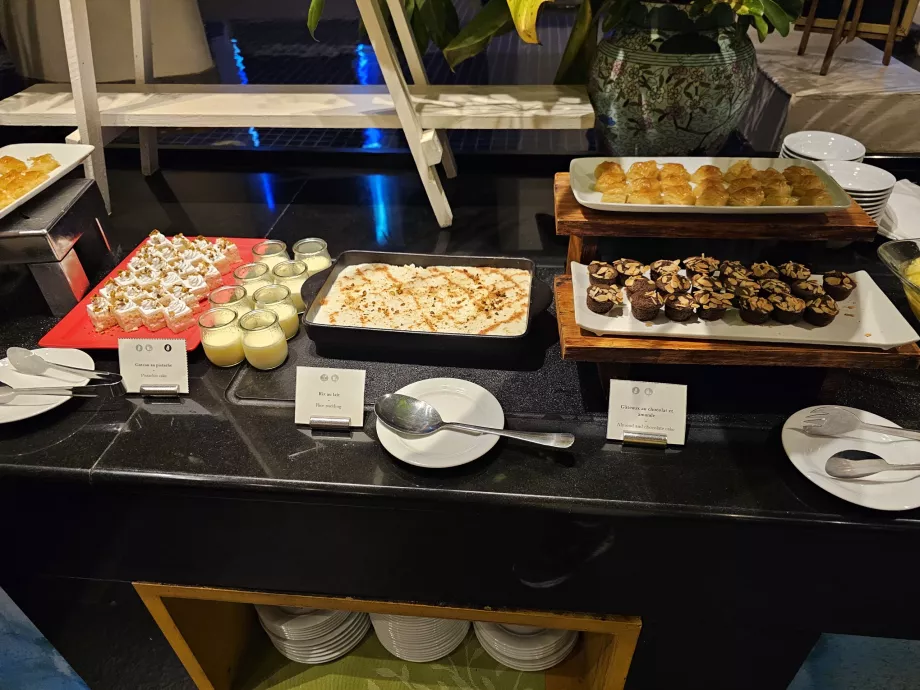 Saldumynai, vakarienė