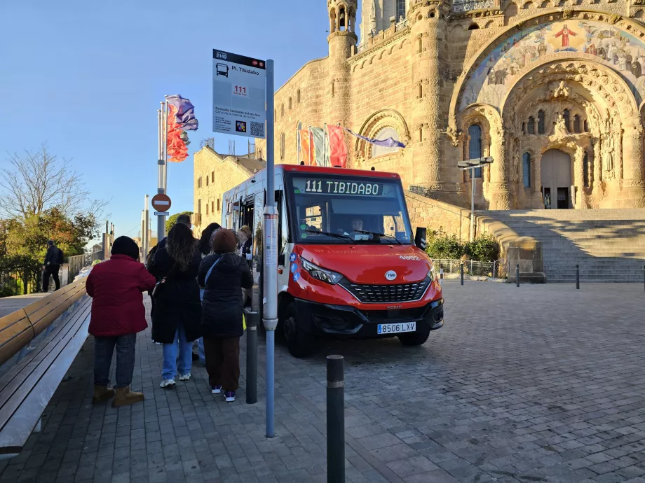 Autobusu į Tibidabo