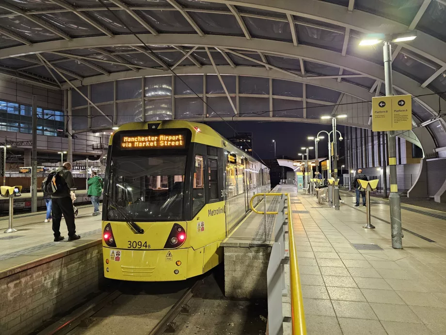 Tramvajus į oro uostą, MAN