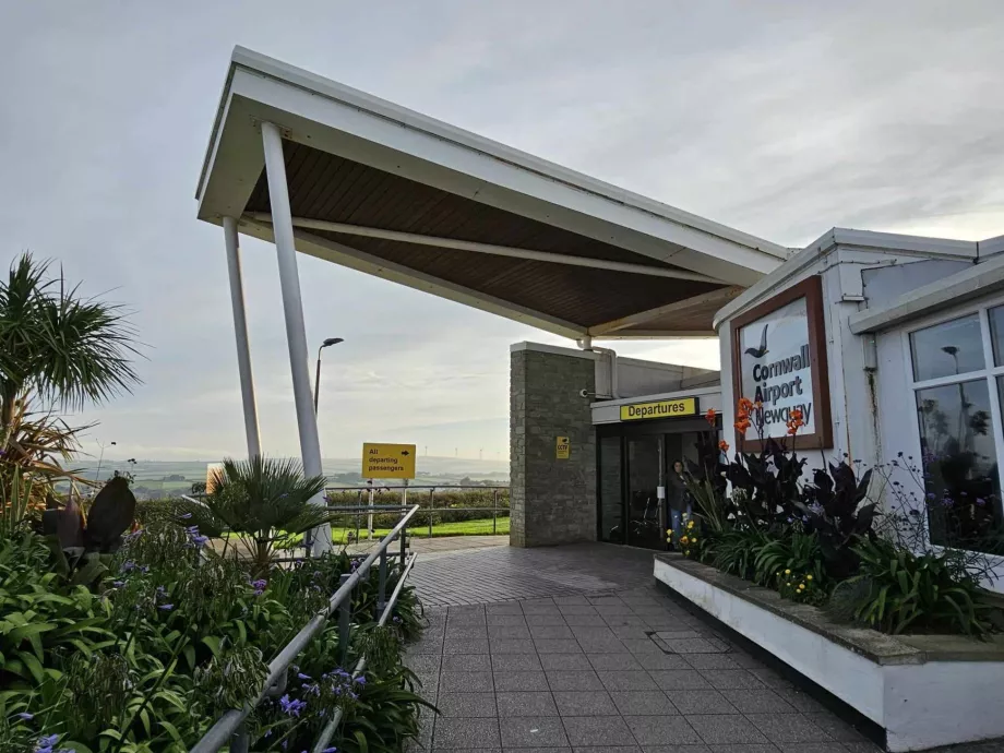Atvykimas per oro uostą Newquay