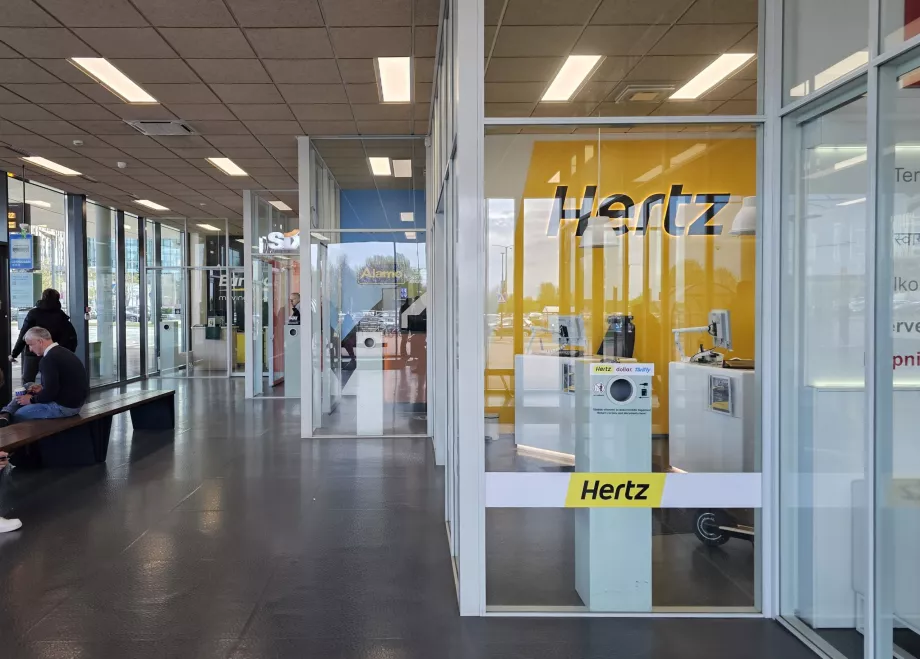 Automobilių nuomos punktai
