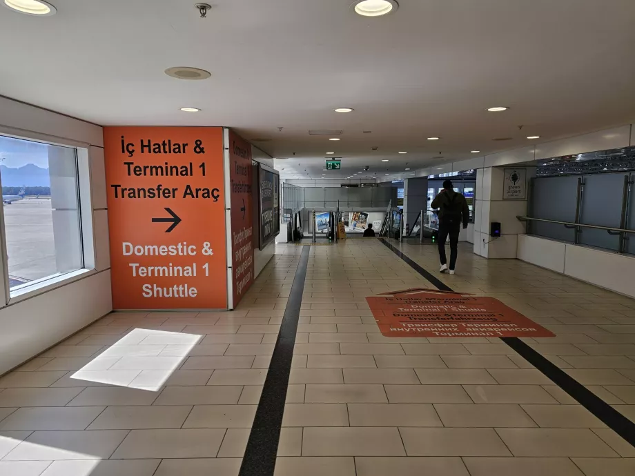 Perkėlimas iš vieno terminalo į kitą