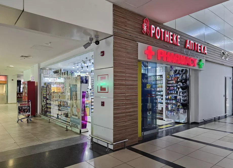 Vaistinė, viešoji erdvė, 2 terminalas