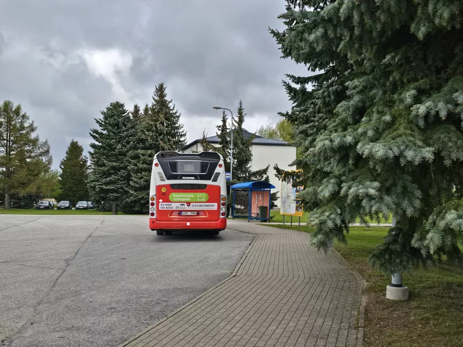Autobusų stotelė oro uoste