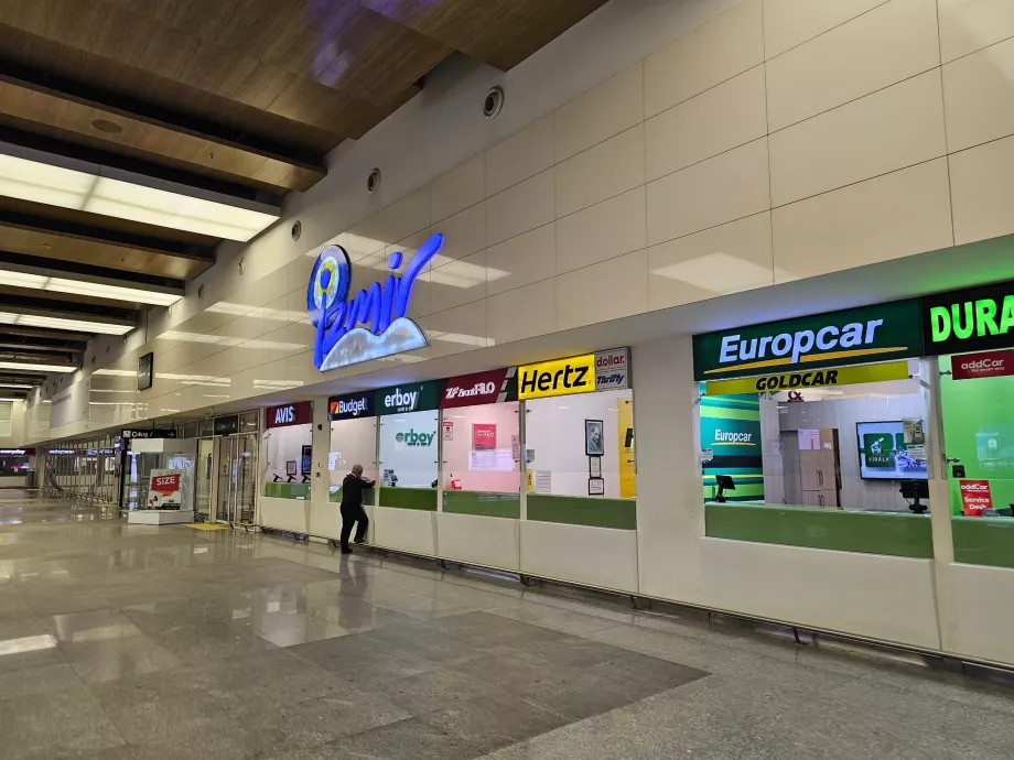 Automobilių nuomos punktai