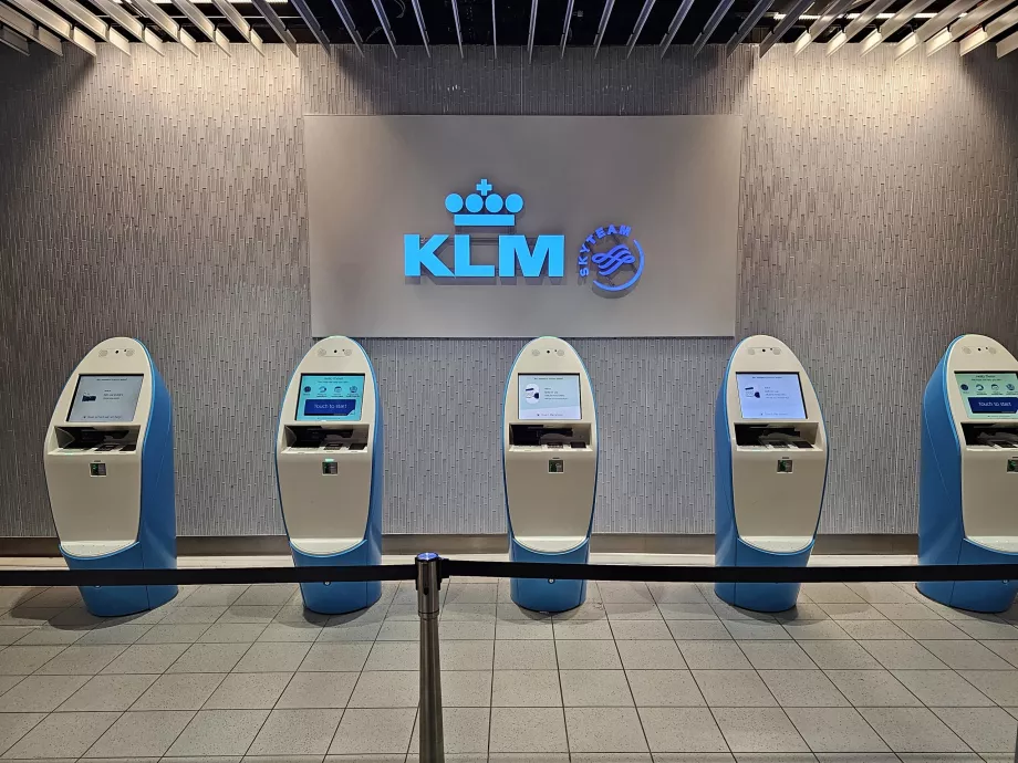 KLM persėdimo kioskai