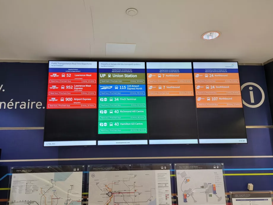 Informacija apie autobusų išvykimą