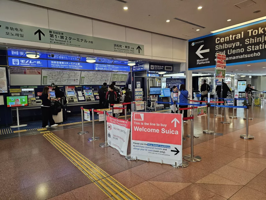 Tokijo vienkelio traukinio bilietai