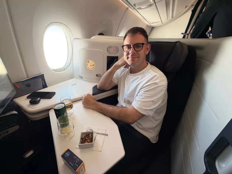 Aš „Air France“ verslo klasėje