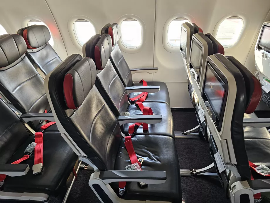 "Airbus A321" sėdynės