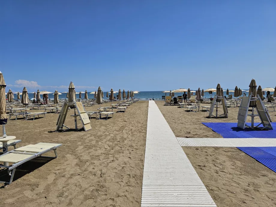 Mokamas Lido di Venezia paplūdimys