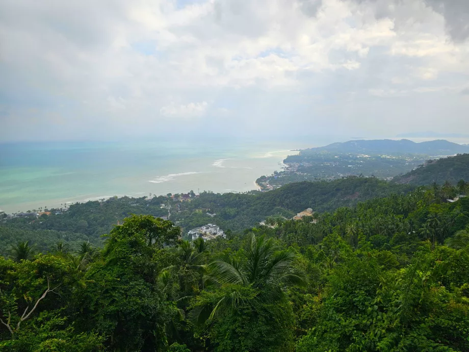 Vaizdas nuo 2 perdangos akmens