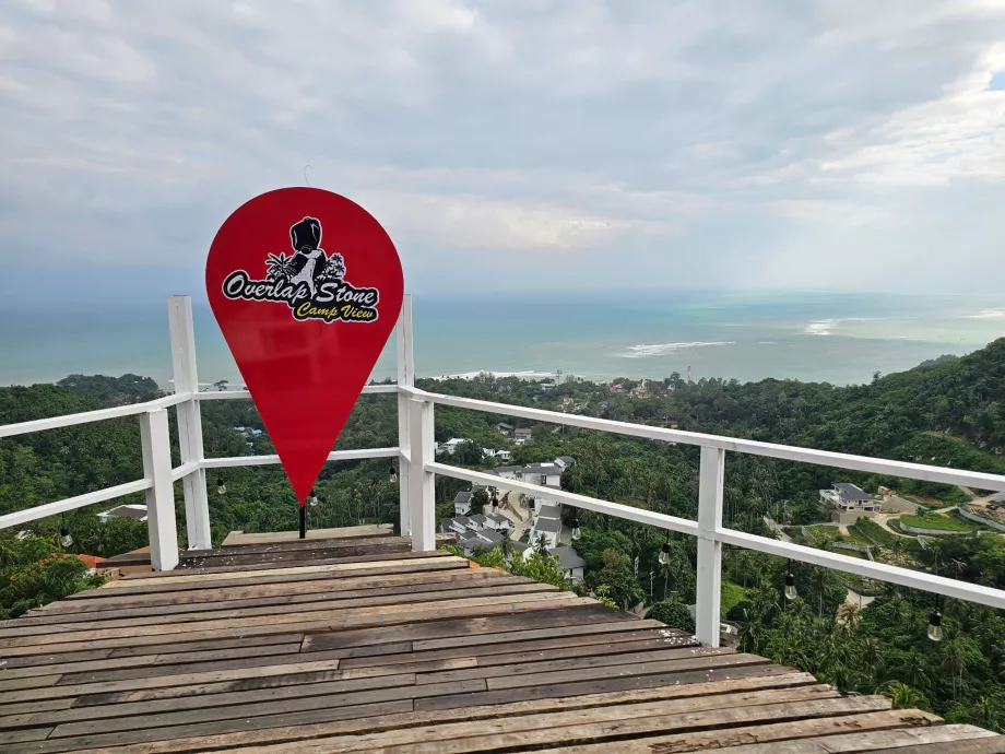 Vaizdas nuo 1 perdangos akmens