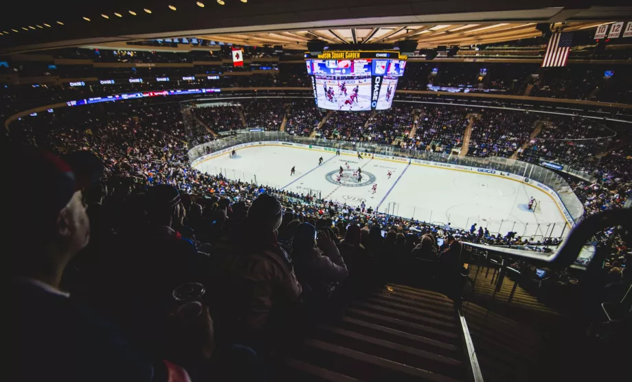 Niujorko "Rangers" "Madison Square Garden" arenoje