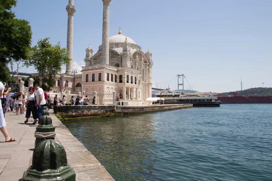 Ortakoy mečetė, Stambulas, Turkija
