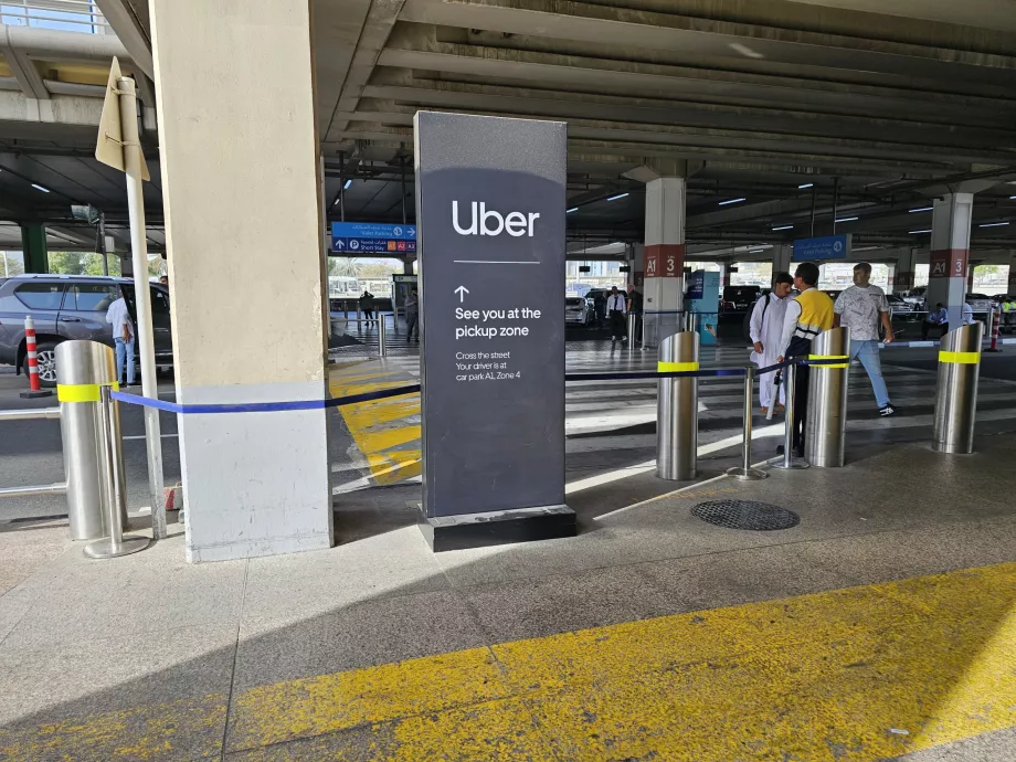 "Uber", 1 terminalas