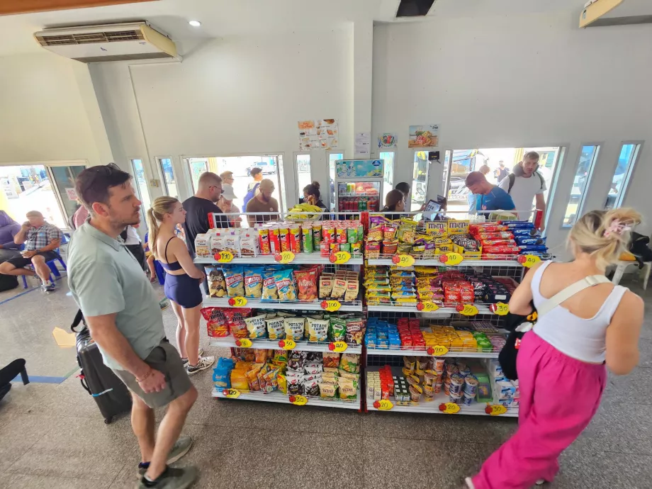 Parduotuvė Donsako uoste