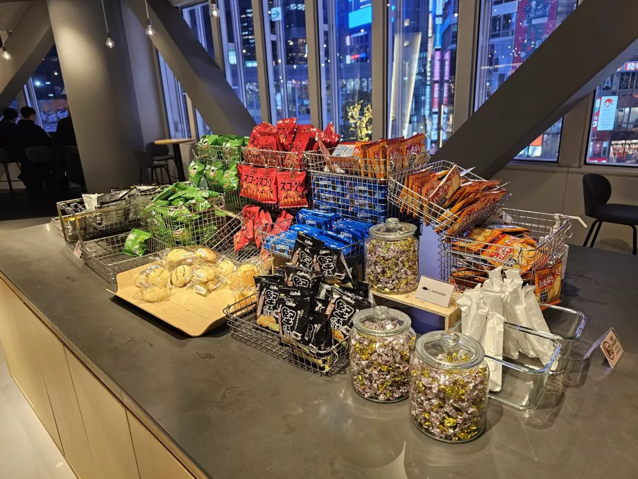 Dalytis Lounge, gaivieji gėrimai