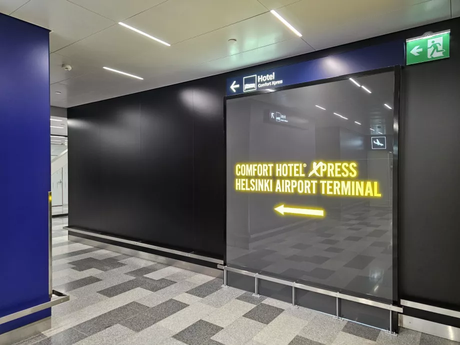 Viešbučio "Comfort" terminalas