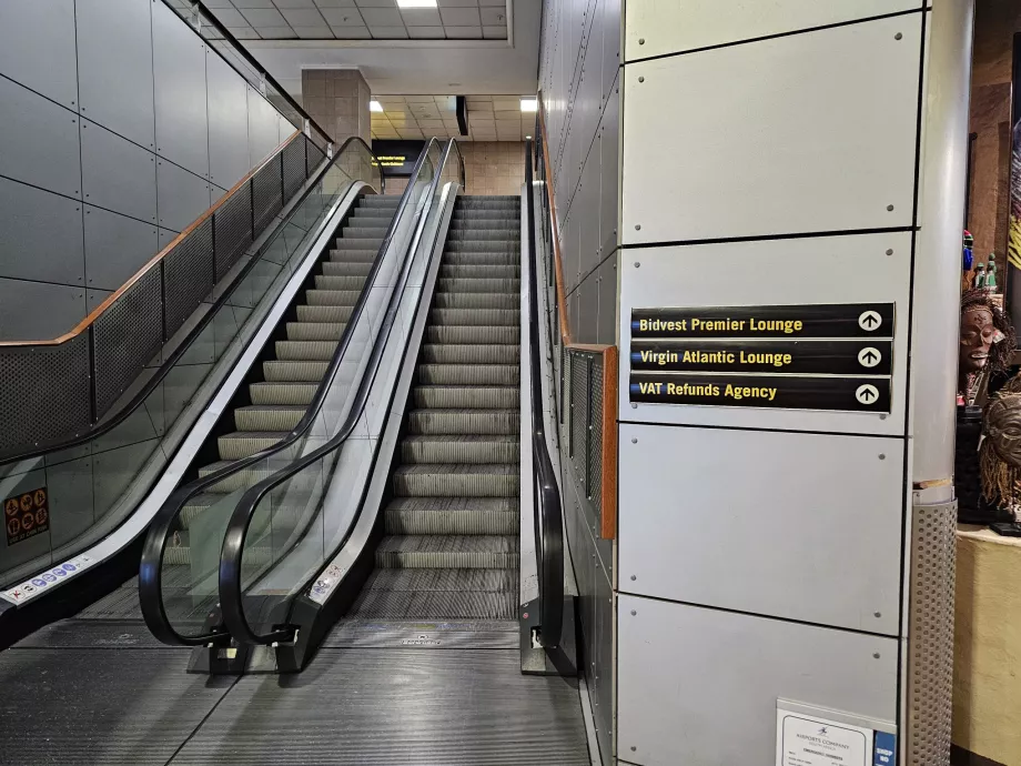 "Bidvest Lounge" eskalatoriai