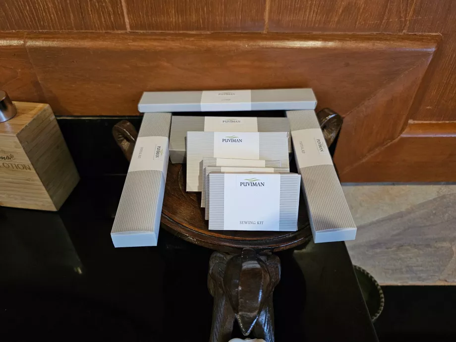 Patogumų rinkinys vonios kambaryje