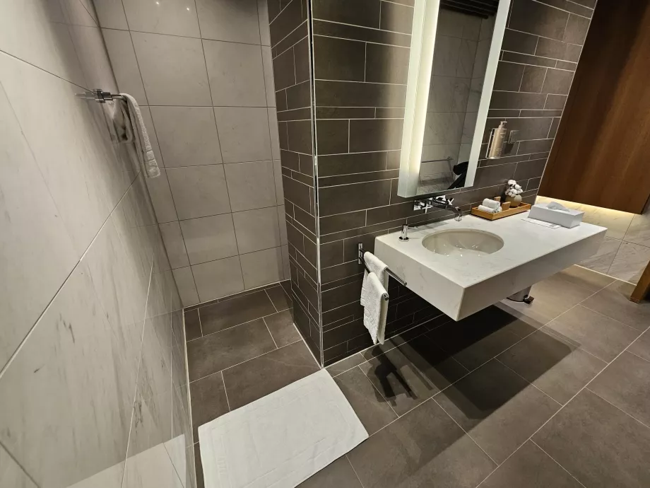 Pirmosios klasės salonas (pagrindinis terminalas) - dušas