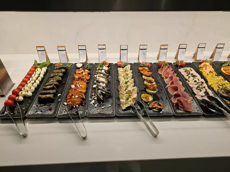 Pirmosios klasės salonas (pagrindinis terminalas) - šaltoji virtuvė