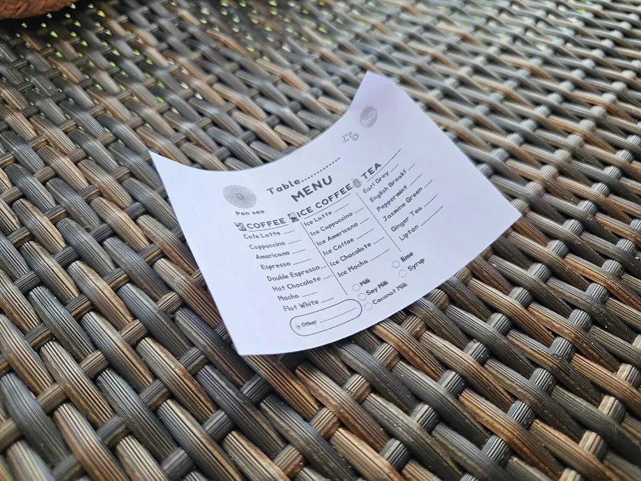 Pusryčiai: kavos meniu