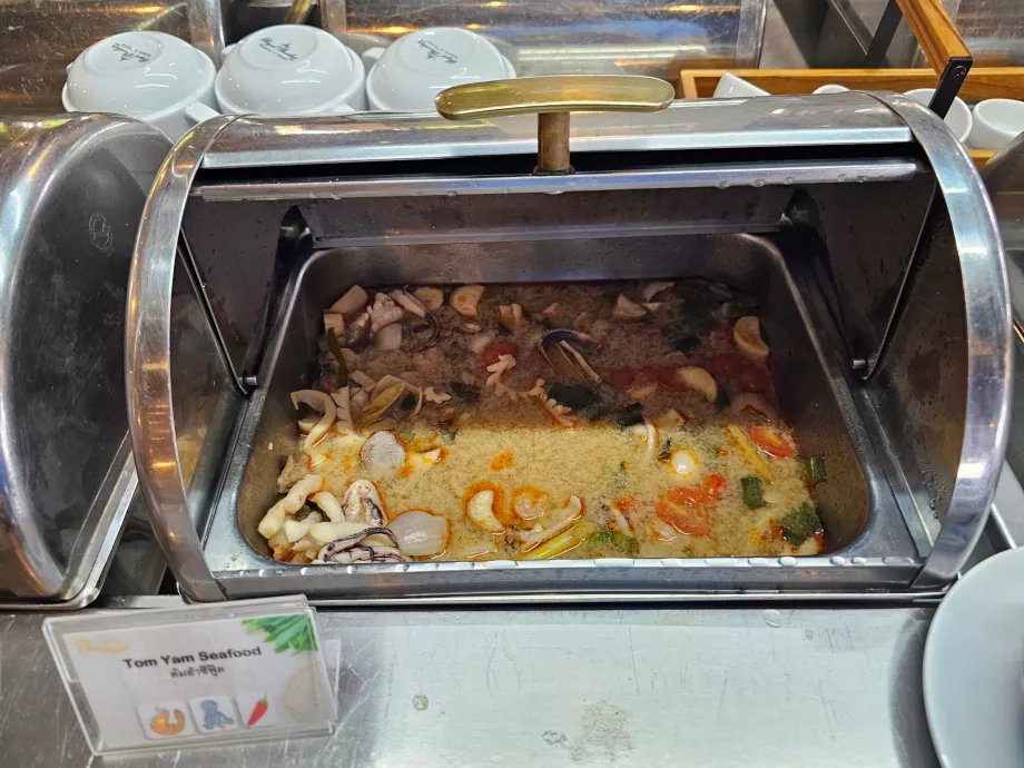 Pusryčiai: sriuba "Tom Yam