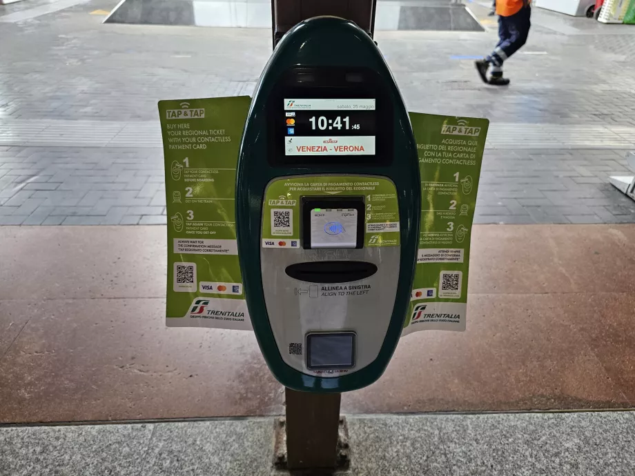 Bilietų ir mokėjimų kortelėmis validatorius