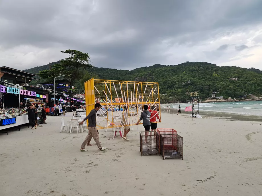 Pasiruošimas pilnaties vakarėliui - popietė