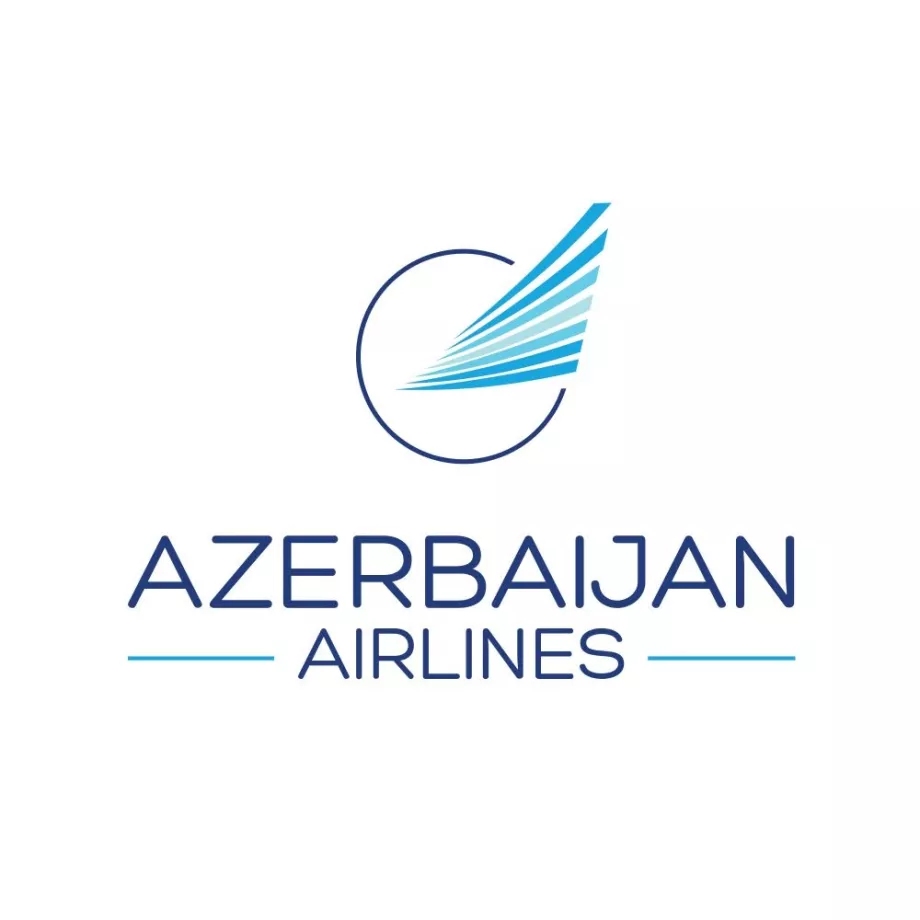"AZAL Azerbaijan Airlines" logotipas
