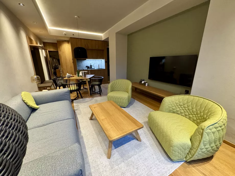 Svetainė ir virtuvėlė