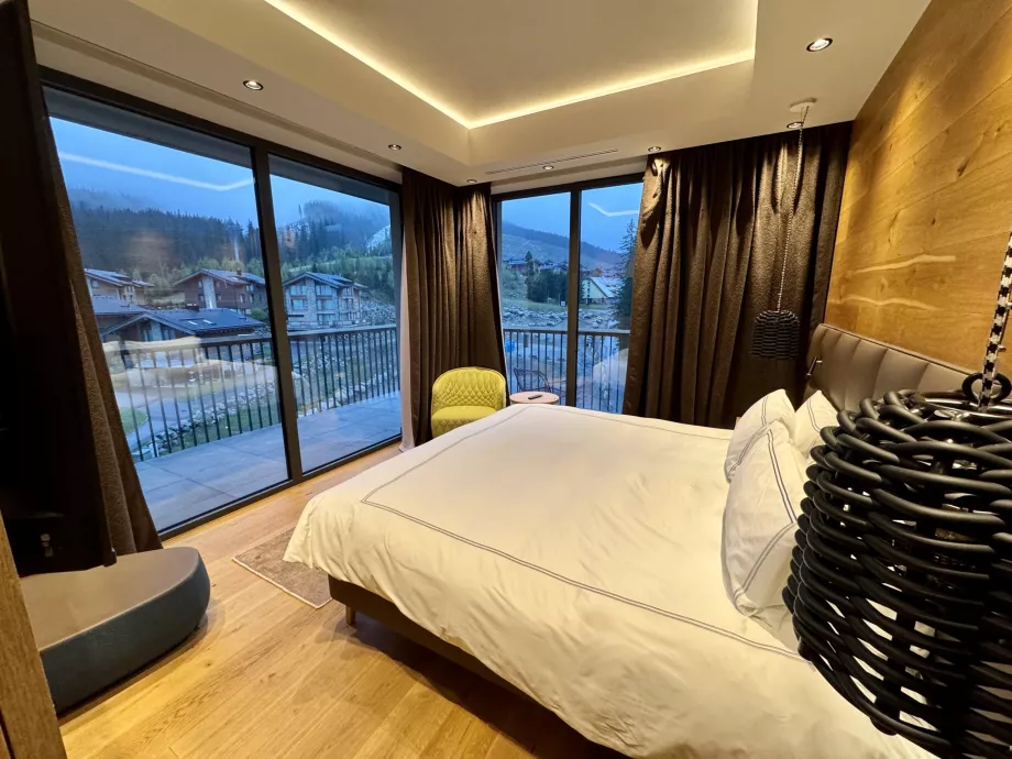 Miegamasis su panoraminiu vaizdu