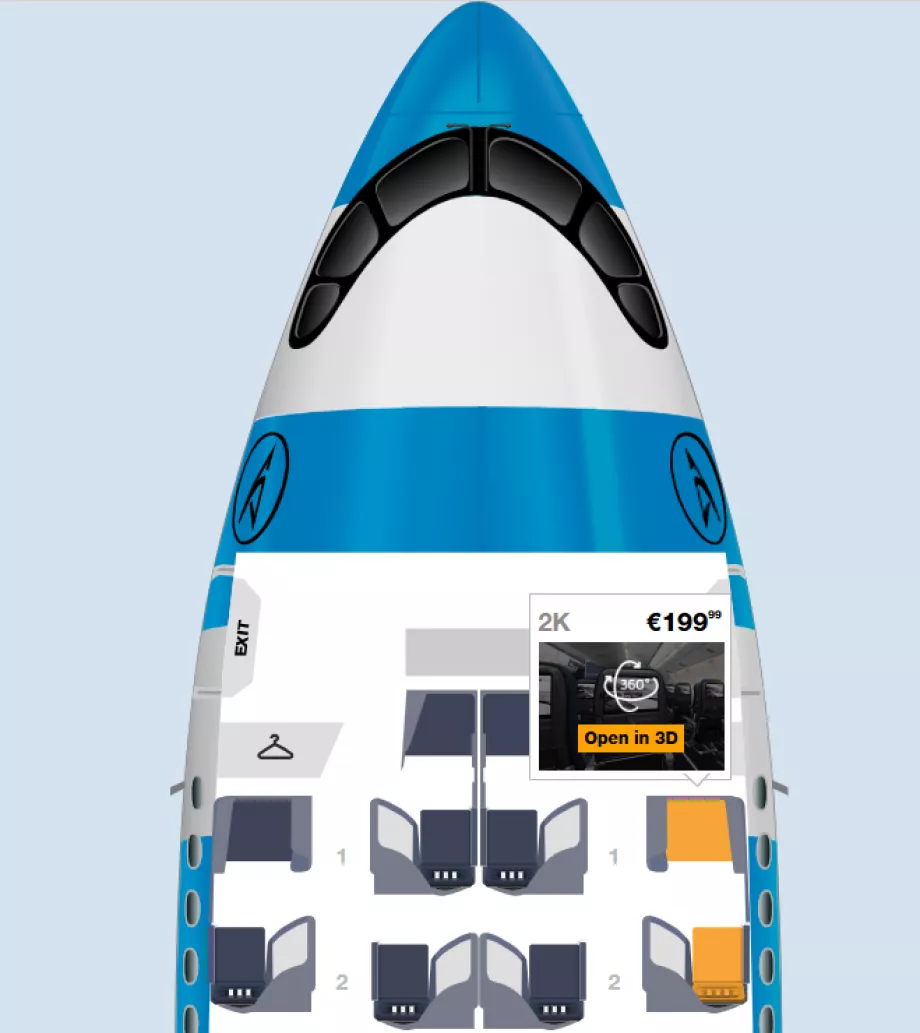 "Prime Seat" vietų rezervavimas