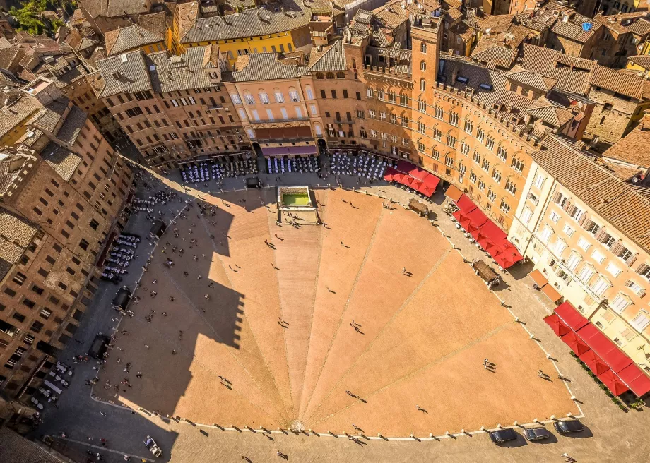 Piazza del Campo vaizdas