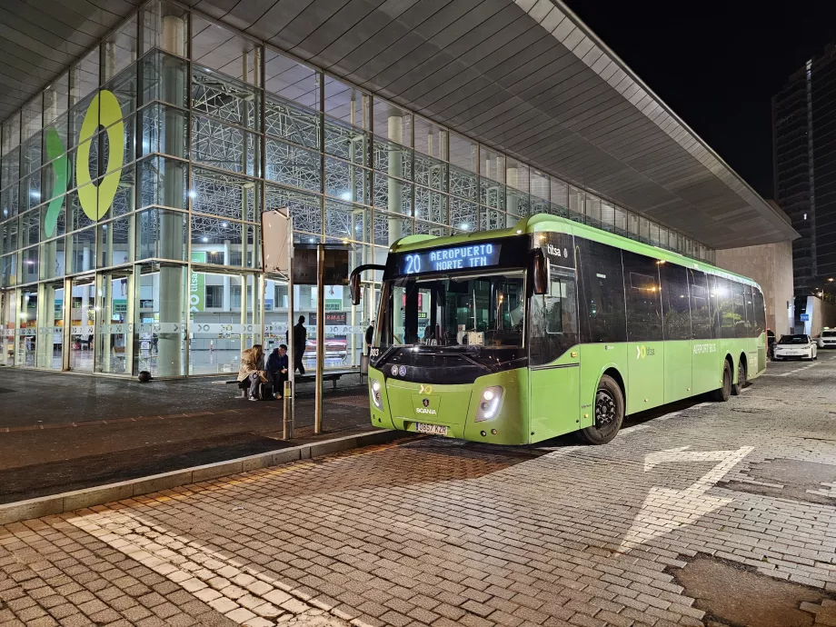 20-osios linijos autobusų stotelė Santa Kruze