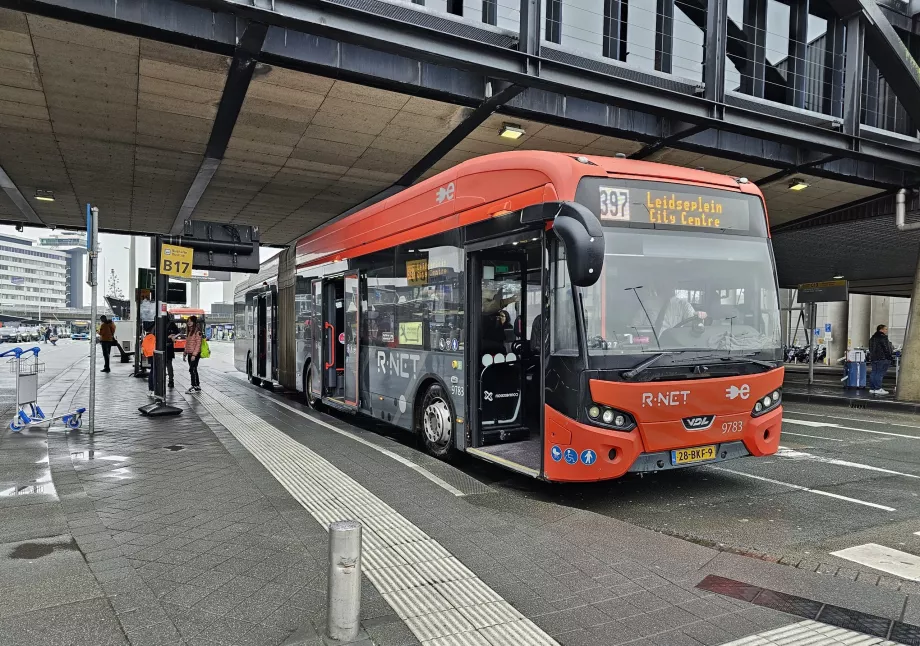 397 autobusų stotelė, AMS oro uostas